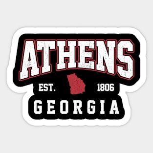 Athens - Georgia Sticker